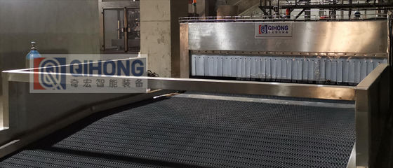 Full Automatic Tunnel Pasteurizer, Spray Type Continuous Pasteurizing And Cooling Machine