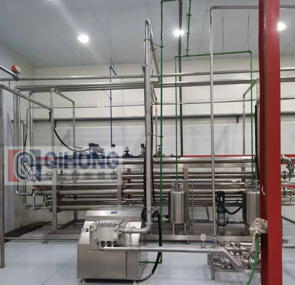 Full Automatic Sterilization Machine 0-30T/H Tubular UHT Sterilization Machine