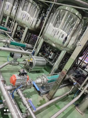 Vertical Sand Blasting Surface Sanitary Stainless Steel mixing tank