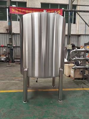 Steam Jacketed and Insulated Stainless Steel Mixing Tank, Vertical Manual / Automatic Control