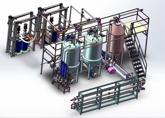 Vacuum Mixing And Batching Tank System Capacity From 1 Ton / Hour To 15 Tons / Hour