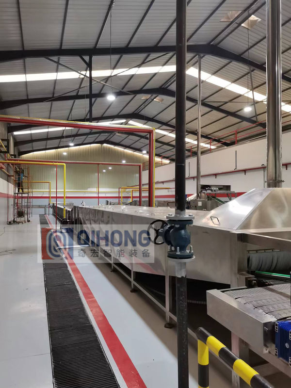 Full Automatic Tunnel Pasteurizer, Spray Type Continuous Pasteurizing And Cooling Machine