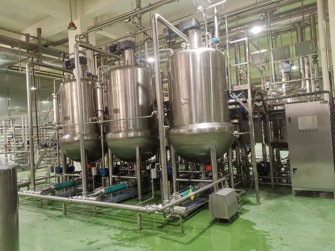 Food Grade Customized Stainless Steel Mixing Tank With Agitator