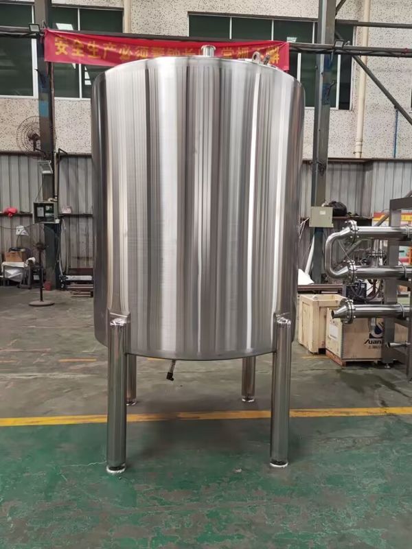 Steam Jacketed and Insulated Stainless Steel Mixing Tank, Vertical Manual / Automatic Control