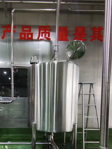 Industrial Automatic Mixing Tank, Made of Stainless Steel, Customized Capacity
