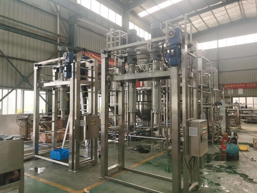 Electric Lifting Type Drum Paste Discharging System Capacity From 1 Ton / Hour To 15 Tons / Hour